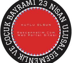 23 Nisan Milli Egemenlik ve Çocuk Bayramı Kutlu Olsun